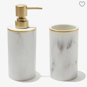 🏖 Sunday Citizen Bath Set Faux Marble